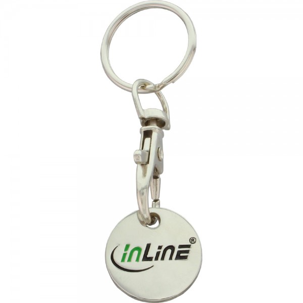 InLine® Einkaufswagen-Chip, zweiseitig bedruckt