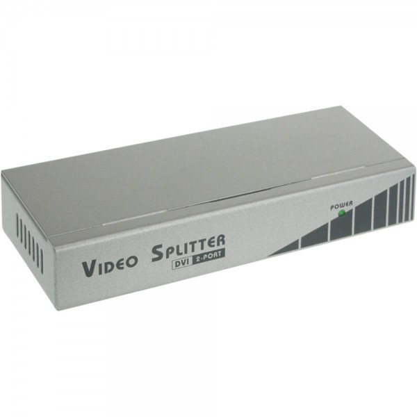 InLine® DVI Monitor-Verteiler, 2-fach, 165Mhz