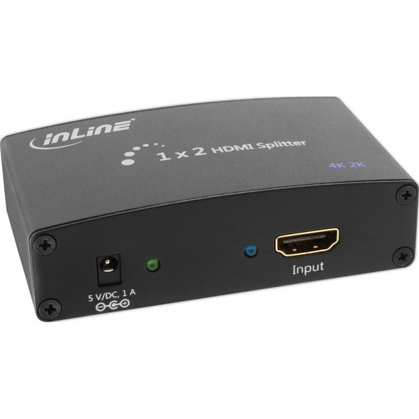 InLine® HDMI Splitter/Verteiler, 2-fach, 4K2K kompatibel