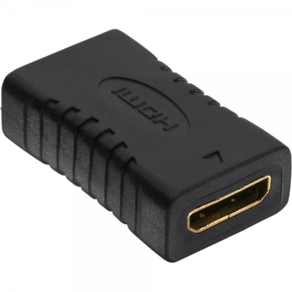 InLine® HDMI Adapter, Mini HDMI C Buchse / Buchse, vergoldete Kontakte