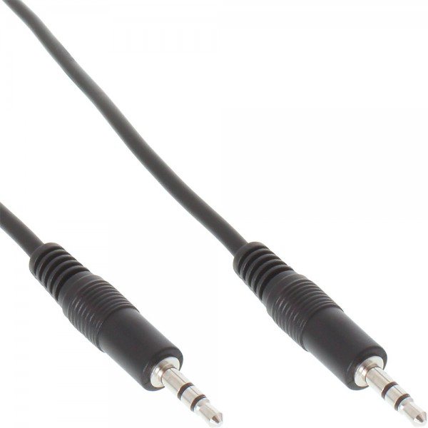 InLine® Klinke Kabel, 3,5mm Stecker / Stecker, Stereo, 1,2m