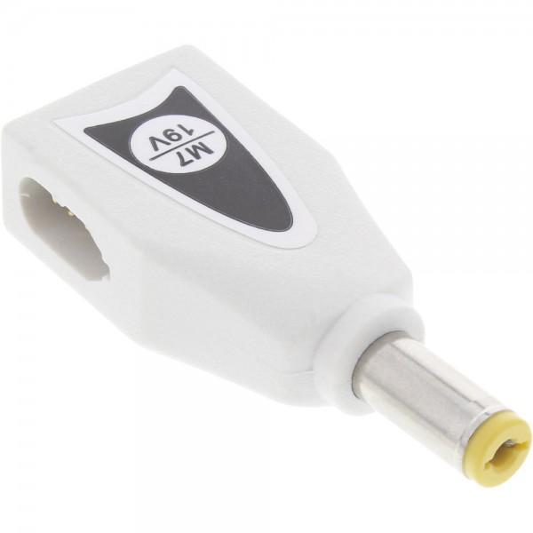 InLine® Wechselstecker M7 (19V) für Universal Netzteil, 90W/120W, weiß
