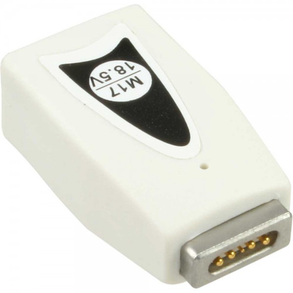Inline® Wechselstecker M17 (18,5V), für Apple, für Universal Netzteil, 90W/120W, weiß