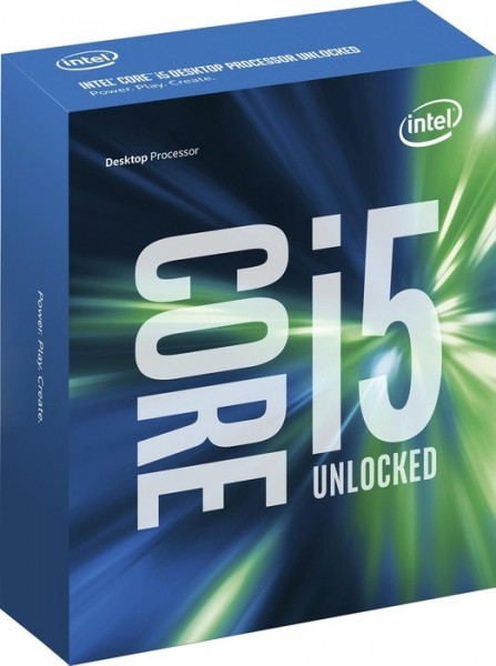 Intel Box Core i5 Processor i5-6600K 3,50Ghz 6M Skylake