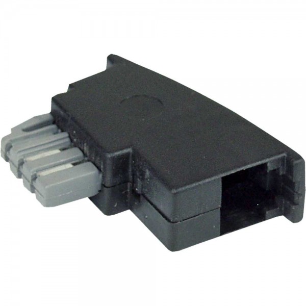 InLine® TAE-N Adapter, TAE-N Stecker auf RJ11 Buchse 6P4C