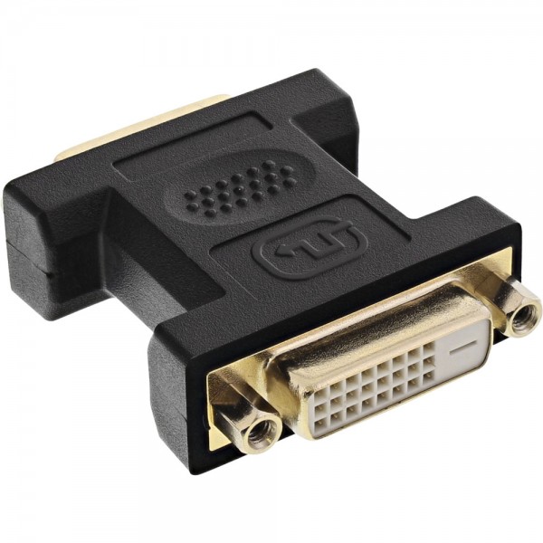 InLine® DVI-D Adapter, Digital 24+1 Buchse / Buchse (Kupplung)