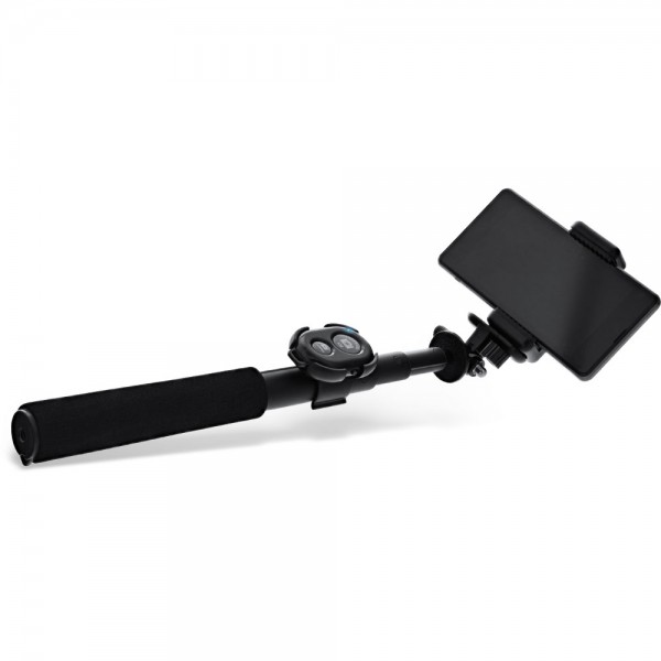 InLine® Selfie Stick Teleskop Stange mit Bluetooth Funkauslöser, für Digitalkameras und Videokameras