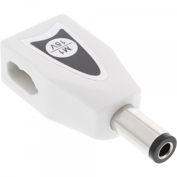 InLine® Wechselstecker M1 (15V) für Universal Netzteil, 90W/120W, weiß