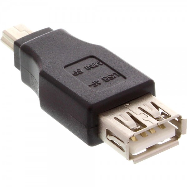 InLine® USB 2.0 Adapter, Buchse A auf Mini-5pol Stecker