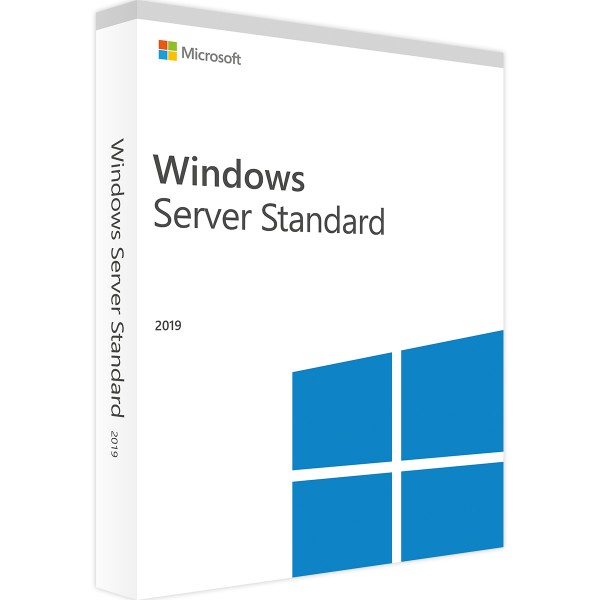 Microsoft Windows Server 2019 64Bit Standard OEM/DSP/SB, 16 Cores, ESD (deutsch) (PC)