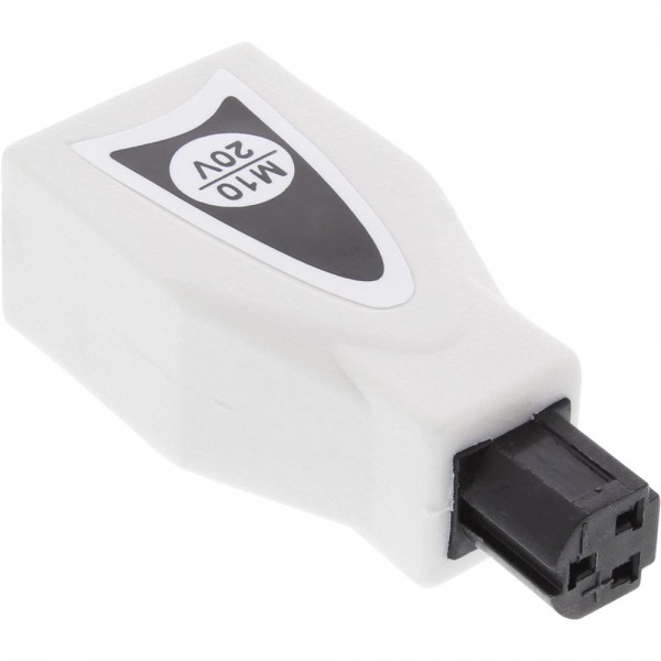 InLine® Wechselstecker M10 (20V) für Universal Netzteil, 90W/120W, weiß